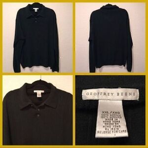 Geoffrey Beene Black Top. Soft material. XXL.